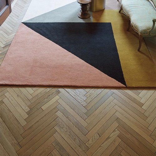 Herringbone hardwood flooring in Black Forest, CO from Carpet Planet